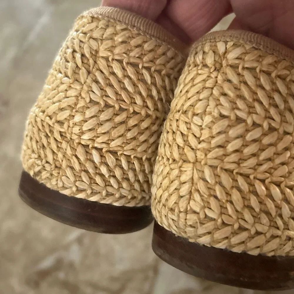 AEROSOLES Raffia Ballet Flats 6.5 - Picture 6 of 8